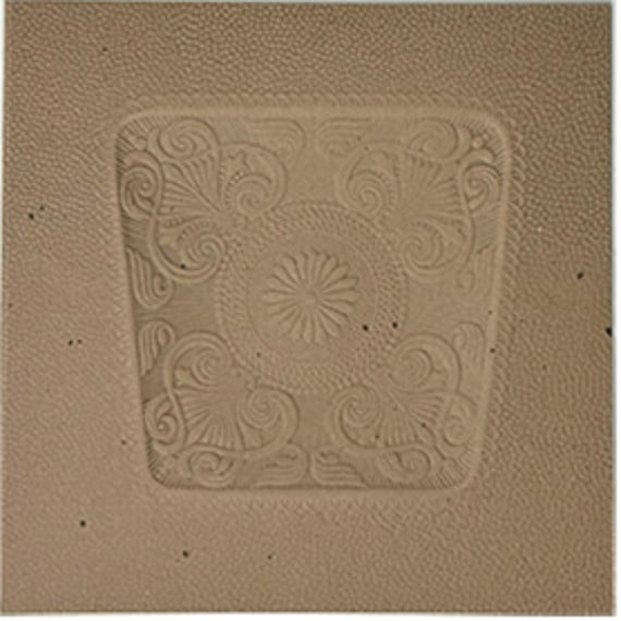 Fiber Seat Board - Small Flower Fiberboard Seat Replacement