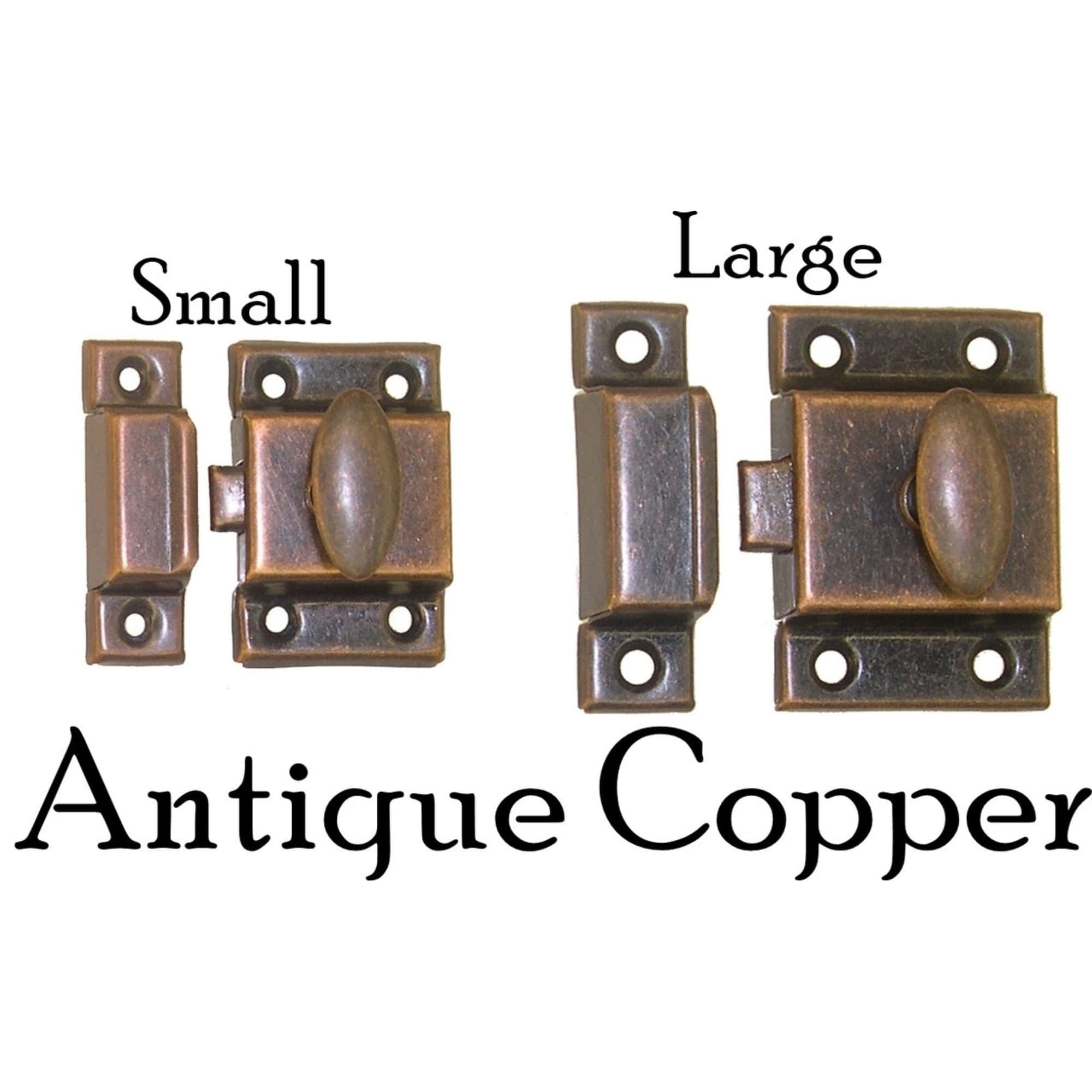 Cupboard Latch Rustic Country Style Early 20th Century 2 Sizes 5 Colors ...