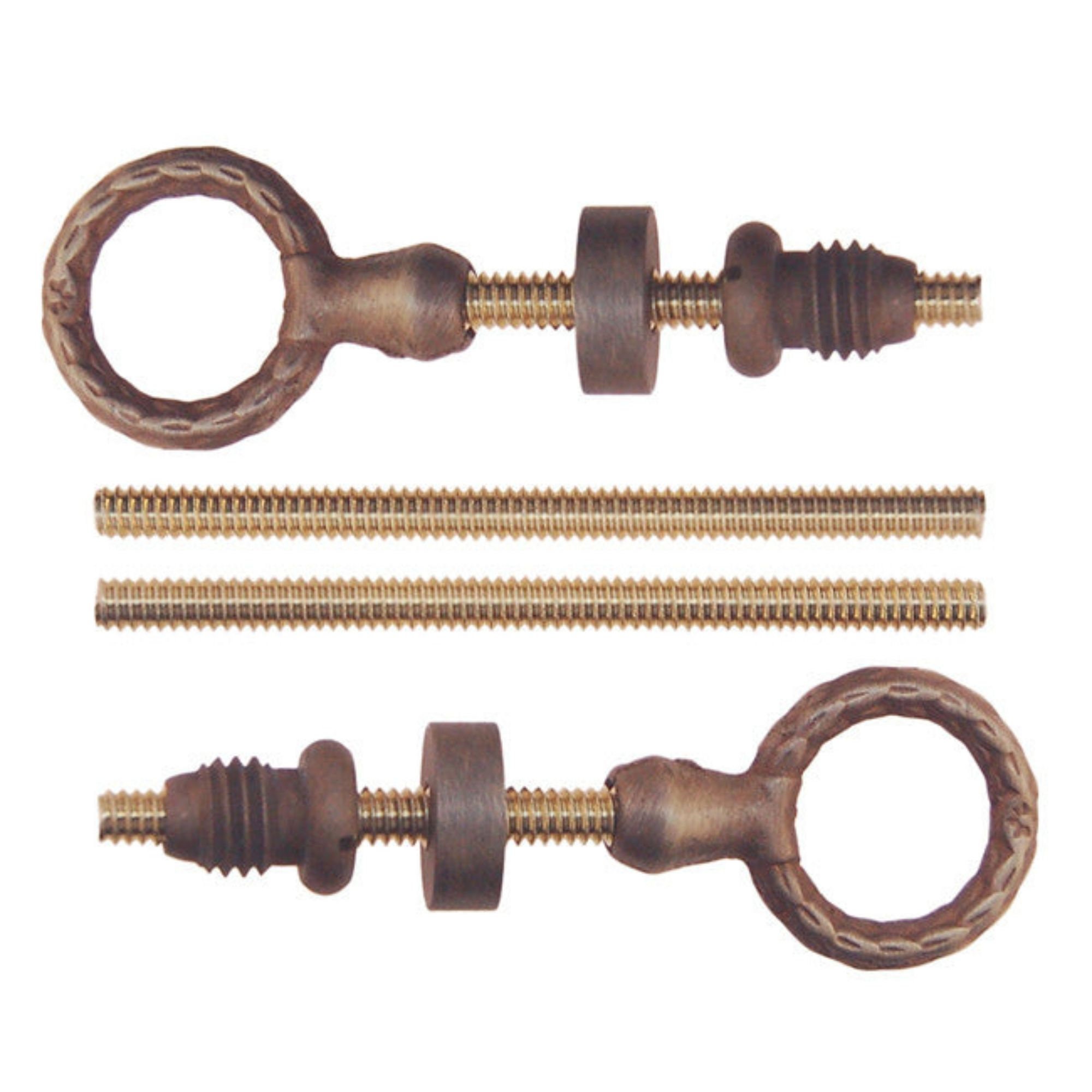 Cheval Mirror Mounting Hinges - 2 Available Finishes - Brass or Antique ...