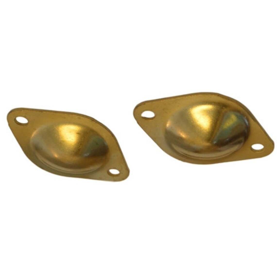 Bottom Buttons for Antique Trunks – Brass Plated Stamped Steel, 2-1/16 ...