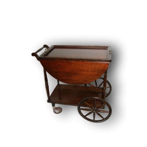 Tea Cart Wheel Replacement Rubber Vintage Trolley Mid Century Bar Serving Antique DIY