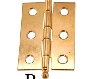 Butt Hinge with Ball Tips: Vintage Colonial Charm Meets Modern Functionality Sold Each