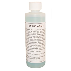 Brass Ager Liquid - Tarnish Antique Patina Oxidizer Vintage Finish DIY