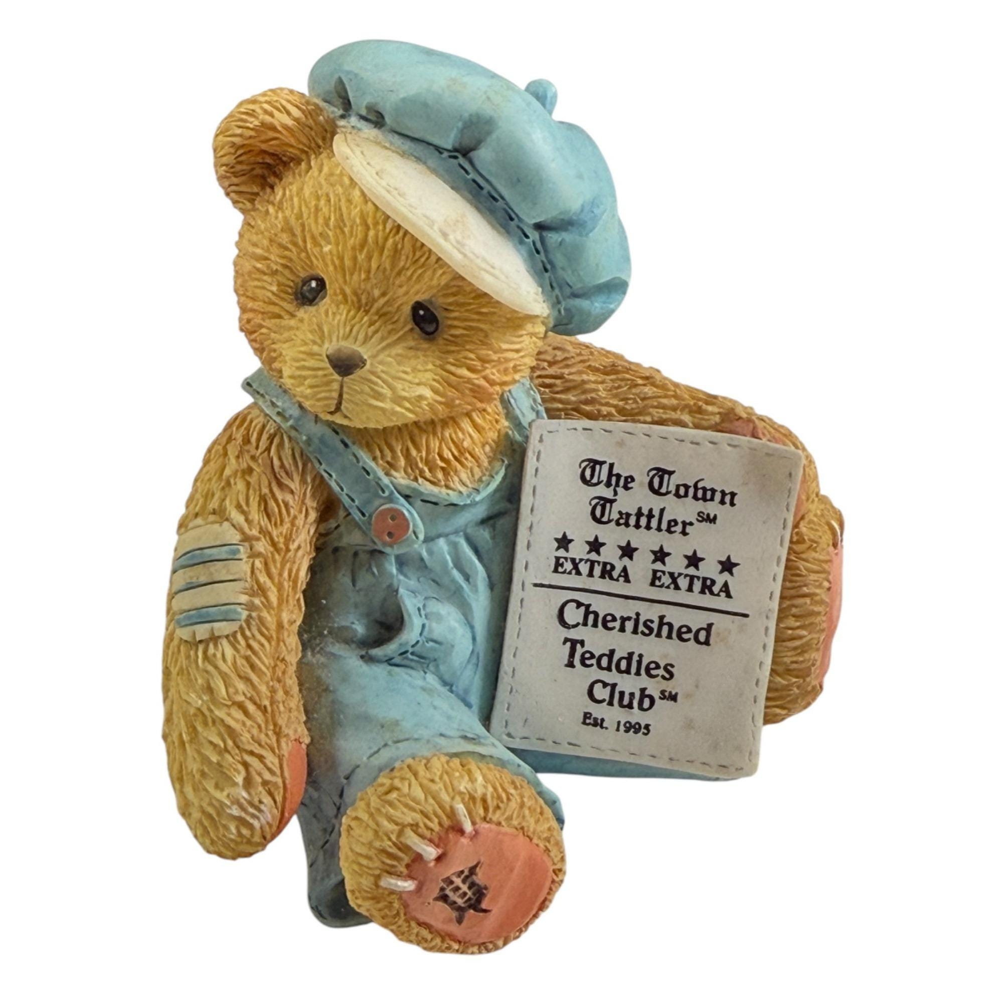 Cherished Teddies Figurine Collectibles Enesco Set of 4 Vintage