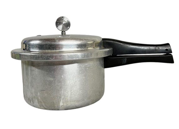 Vintage mirro matic pressure cooker hotsell
