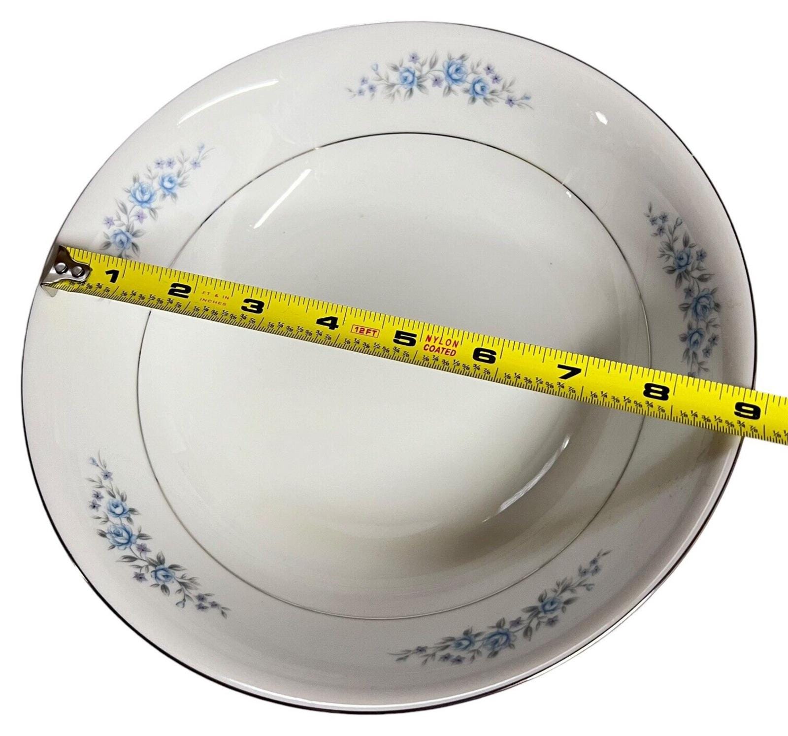 Rose China Set of 2 Serving Bowls 9.25
