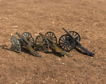 Brass Firecracker Cannon Midcentury Civil War Style Model