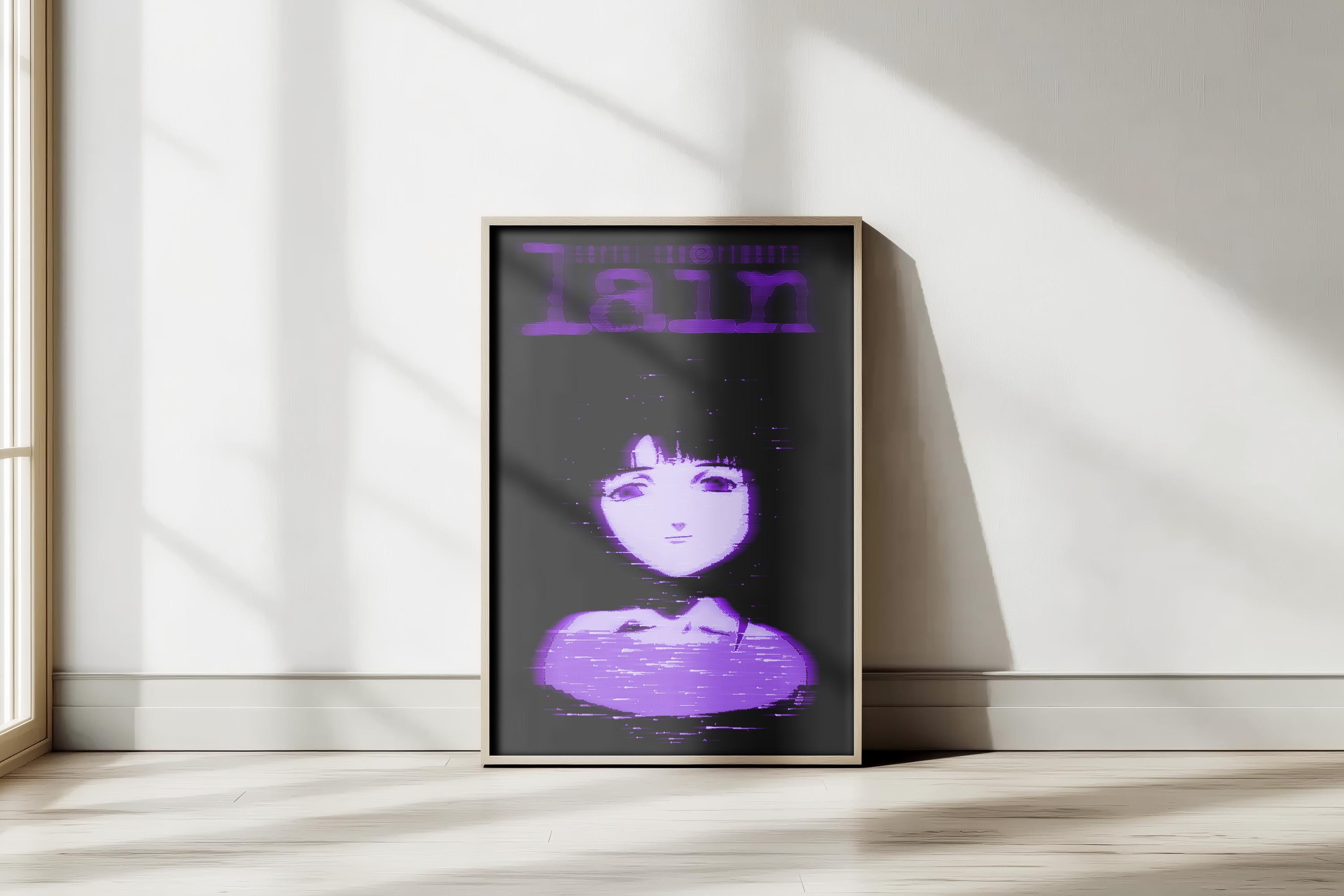 Serial experiments lain poster - Etsy 日本