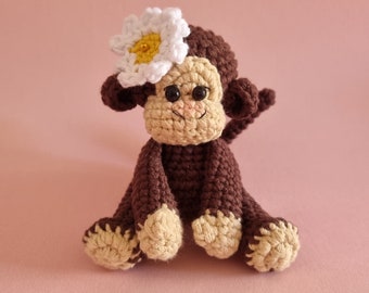 Lulu the Monkey amigurumi - Crochet Pattern