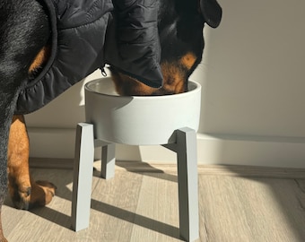 Elevated Dog Feeder