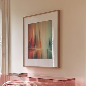 Horizontal vibrant color lines - High definition Printable Art, Instant Digital Download, Home Decor, Wall Art, Room Decor, Home Improvement