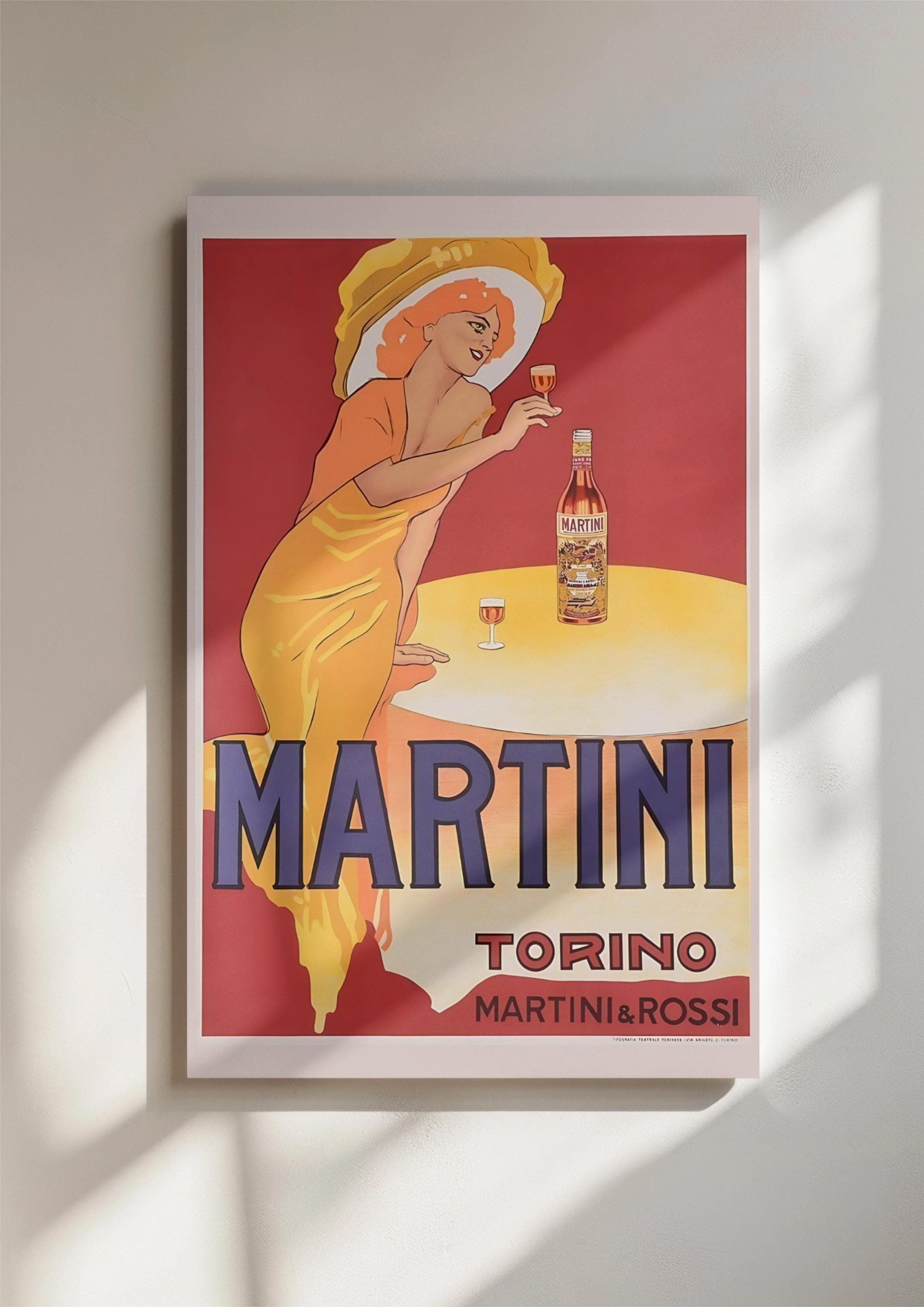 マルティーニ（Martini）のヴィンテージアートポスター