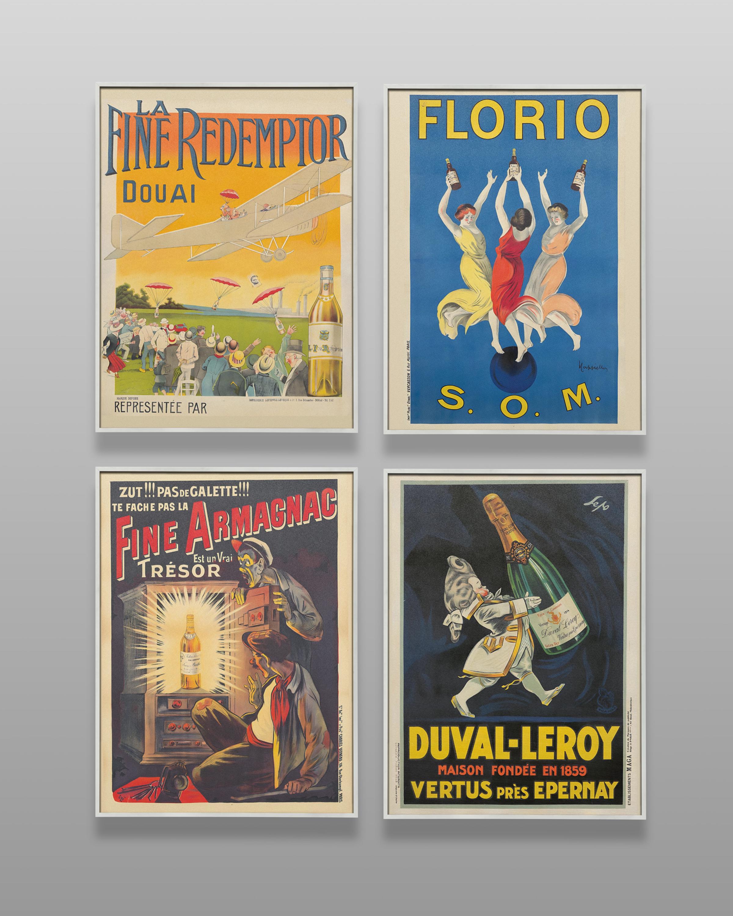Vintage Duval-leroy Champagne Poster Digital Wall Art