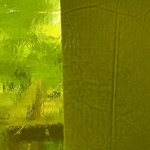 Kokomo Spring Green Stained Glass Sheet Panel