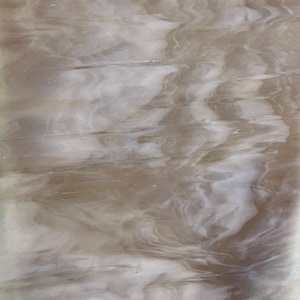 Light Purple and White Spectrum Stained Glass Sheet Panel