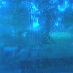 Deep Blue Kokomo Stained Glass Sheet
