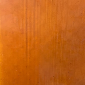 Kokomo Orange Translucent Stained Glass Sheet Panel