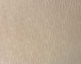 Kokomo Pale Pink Flemish Stained Glass Sheet Panel