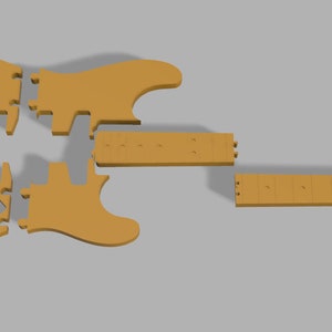 Stratocaster Router Template STL Files - Etsy