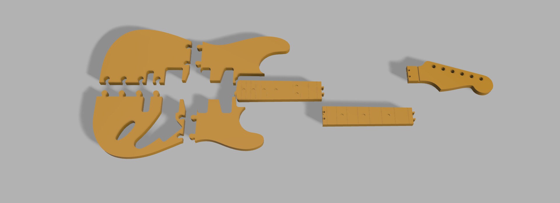 Stratocaster Router Template STL Files Etsy