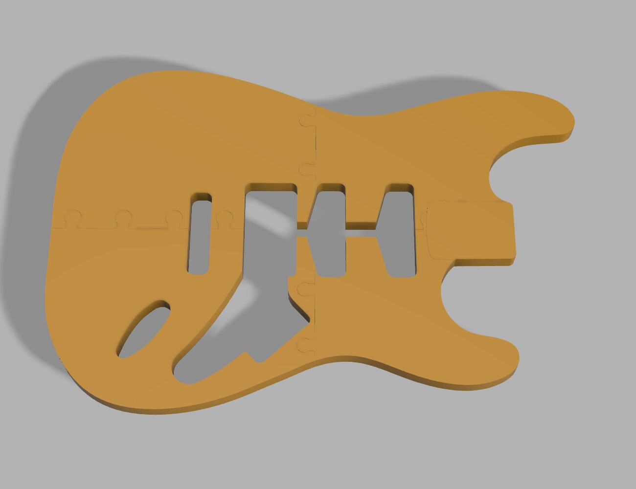 Stratocaster Router Template STL Files Etsy