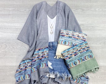 Brandie Tassel Kimono