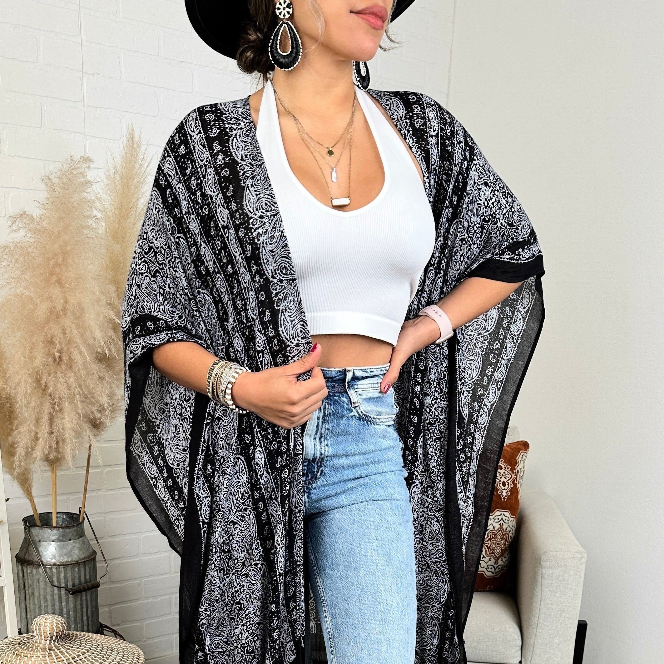 Amaryllis Boho Kimono