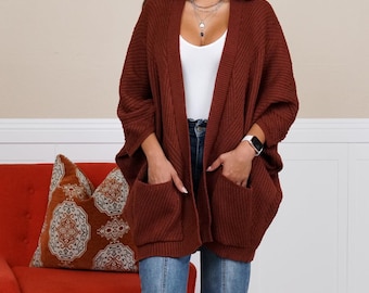 Catalina Ribbed Knit Cardigan
