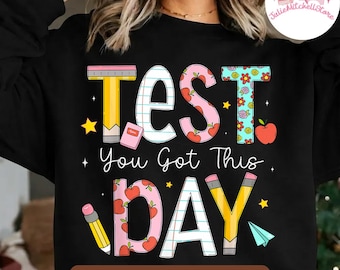 Día de examen ¡Tú puedes con esto! Lápiz PNG, Día de examen para maestras Niñas, Día de examen con rayo PNG, Pruebas estatales PNG, Rock the Test PNG