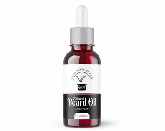 Barber Stew Unscented Beard Oil for Men | Natural for Sensitive Skin | Softens & Conditions Beards