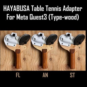 Table Tennis adapter for Meta Quest 3 (Type-Wood)