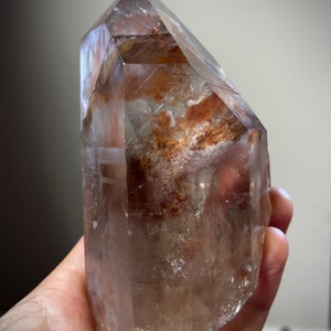 Starbrary Quartz Crystal Iron Quartz Natural Smoky Quartz Inclusion Quartz Brazil Crystal