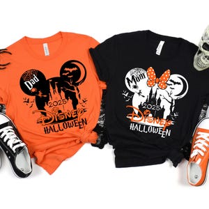 2025 Disney Halloween Custom Shirt, Disney Shirt, Halloween Matching Shirts, Personalized Disney Family Tee, Halloween Tee, Disneyland Shirt