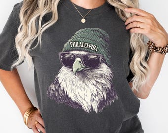 Philadelphia Football Fan Comfort Colors® Mascot T-Shirt