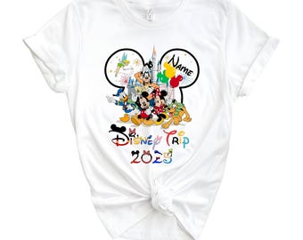 Personalized Disneyland Family Trip Shirt: Custom Vacation Tee