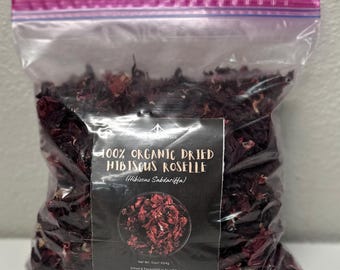 Bio Hibiscus Roselle: Flor de Jamaika - Kräutertee