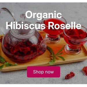 Hibiscus Roselle biologique : Flor de Jamaïque - Tisane