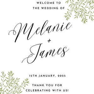 Customisable Digital Print, Wedding, Invite, Digital Download, Personalised invite, Printable