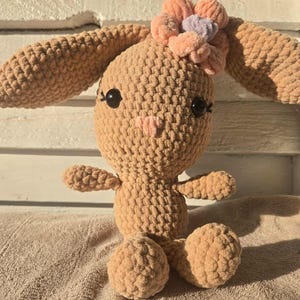 crocheted bunny rabbit