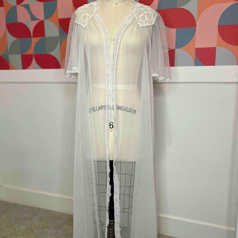 Sheer Lace Robe - Etsy