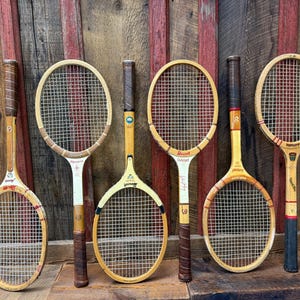 Vintage Bancroft Tennis Racket - Etsy