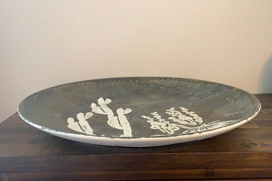Cactus Extra Large Decorative Bowl - Etsy