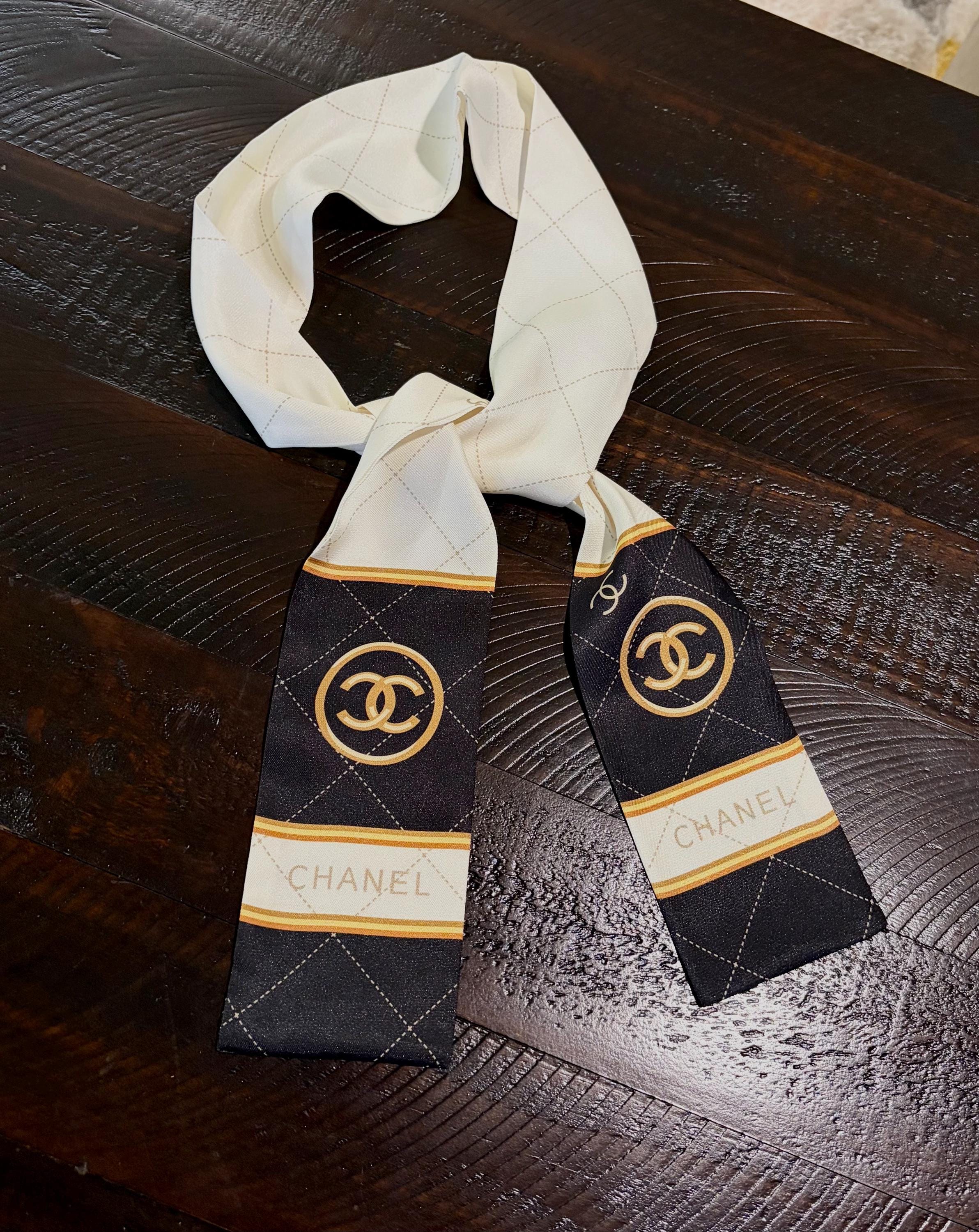 Vintage Chanel Scarfs - Etsy