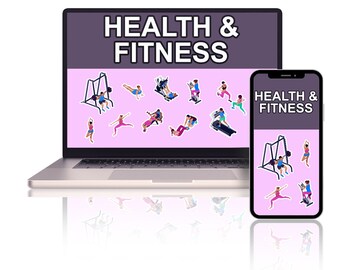 HEALTH & FITNESS | 1200+ Resell Digital Products