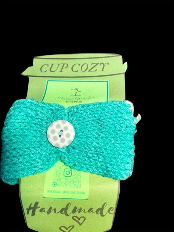 Eco friendly cup cozies, wraps and sleeves