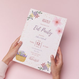 Islamic Eid Al Fitr Invite