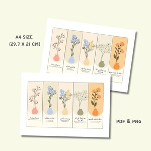 A4 Size (29,7 x 21 cm) PDF and PNG File