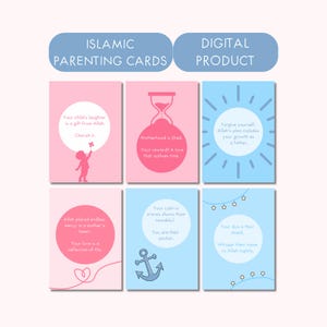Affirmatiekaarten islamitisch ouderschap, zelfzorgkaartendeck vaderschap wellness, Eid-cadeau dagelijkse bevestigingen, cadeau-idee nieuwe moeder verwacht moeder