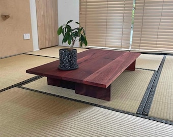 Japanese inspired floor table