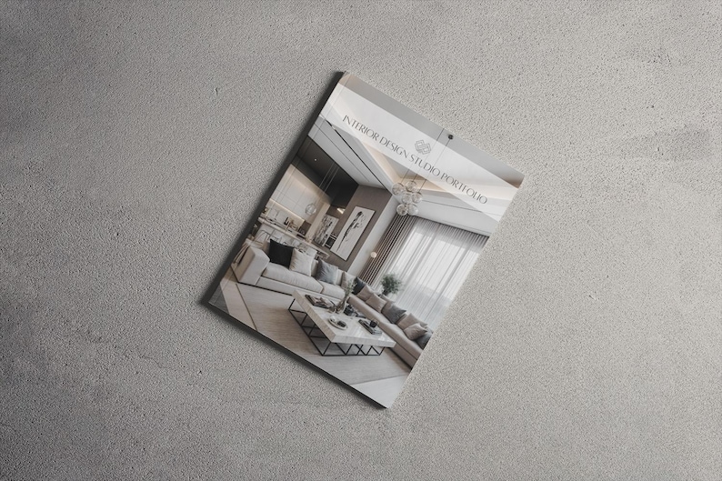 Modern Interior Design Studio Portfolio Template Onboarding Client ...